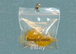 36000 Bags 2 Mil Reclosable with Hang Hole 3 x 4 Plastic Poly Clear Bag