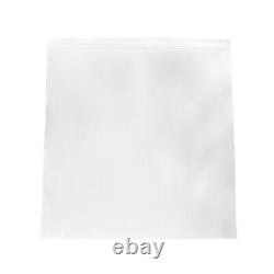 4000 Clear Plastic Reclosable Bags Self Seal Zip Lock Choose Type, Mil & Size