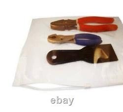 5 x 8 Clear Reclosable Slider Bags 2 Mil Zipper Plastic Bags 10000 Pieces