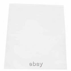 500 Clear 2 Mil Reclosable Plastic Top Seal Poly Bags 18 x 20 Jewelry Baggies