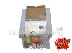 500 x HEAVY DUTY 36x48 CLEAR POLYTHENE FOOD USE APPROVED BAGS 200 GAUGE 24HRS