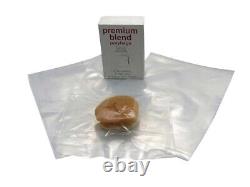 500 x HEAVY DUTY 36x48 CLEAR POLYTHENE FOOD USE APPROVED BAGS 200 GAUGE 24HRS