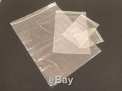 5000 6x9 Clear 2 Mil Zip Lock Bags- Resealable Plastic Ziplock- Reclosable 6x9