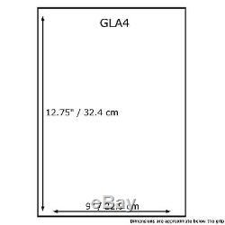 5000 GLA4 GA132 9 x 12.75 Clear Write-On Panel Grip Self Seal Plastic Bags