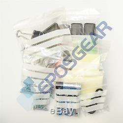 5000 Large GL14 GA133 10 x 14 Clear Write-On Panel Grip Self Seal Plastic Bags