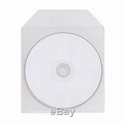 5000 Pack CPP Clear Plastic Bag Sleeve Fit CD DVD