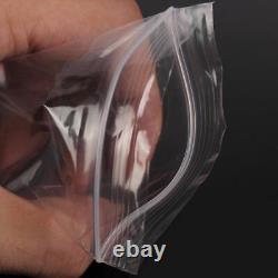 5000XGrip Seal Bags Clear Self Resealable Plastic Zip Lock 8 x 11 Storage Bags