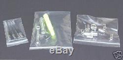 5004 Mil 20X26 Zip Reclosable Clear Poly Bag Zipper Seal Top Plastic Packaging