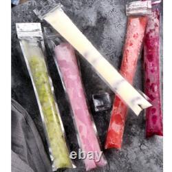 50pcs Novelty DIY Ice Cream Freezer Pop Zip Lock Pouches Seal Bags Ice Mould