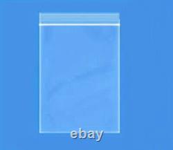 6 x 9 Cheapest Grip Seal Resealable Self Seal Clear Polythene Plastic Bags
