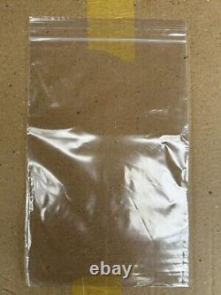 6000 A5 6x9 GRIP SEAL BAGS Self Resealable Clear Polythene Poly Plastic Zip Lock