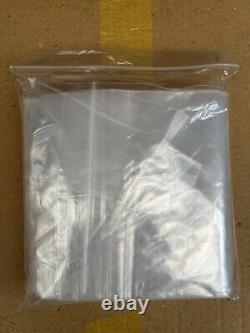 6000 A5 6x9 GRIP SEAL BAGS Self Resealable Clear Polythene Poly Plastic Zip Lock