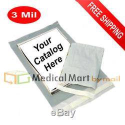 7000 6x9 Clear View Poly Mailer 3 Mil Shipping Mailing Plastic Envelopes Bags