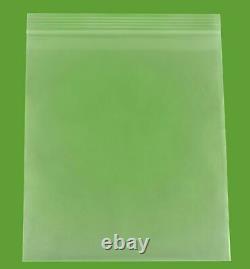 7x8 Clear Reclosable Plastic Poly Zipper Bags 2 Mil Zip Lock Bag 4000 Pieces