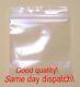 8x11 20x27 Clear Grip Self Press & Seal Resealable Zip Lock Plastic Bags Poly