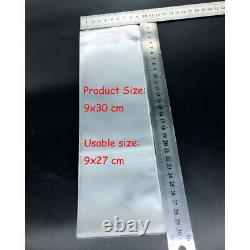 9cm wide Self Sealable seal OPP Clear plastic Cellophane bags Adhesive OPP bags