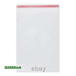 A3 A4 Self Seal Cellophane Gift Bags Large Clear Cello Plastic Adhesive Art Bag