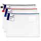 A4 Clear Zip Document Storage Wallets Folders Holders Envelopes Bags Pack Of 3