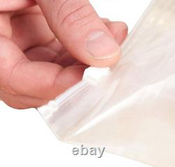 ALL SIZE Reclosable Slider Bag Plastic Poly Zip Lock Bags Jewelry Zipper Baggie