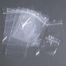 All Sizes Clear Grip Seal Bags Self Resealable Poly Plastic Zip Lock Heavy Duty