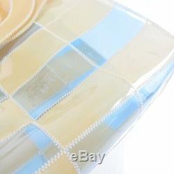 AUTHENTIC CHANEL Plastics tote Tote bag beige/clear Plastics Women