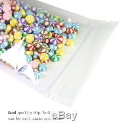 Assorted Sizes High Quality Clear Plastic Mylar Stand up Zip Lock Pouch Bag M21
