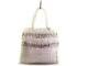 Auth Anteprima Clear Pink Plastic Leather Tote Bag