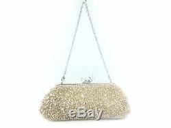 Auth ANTEPRIMA Wire Bag SilverGold Clear Wire Plastic Shoulder Bag