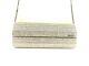 Auth Jimmy Choo Clear Gold Silver Plastic Shoulder Bag
