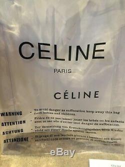 Authentic Iconic Old CÉLINE Transparent Plastic Shopping Bag, BNWT, SOLD OUT