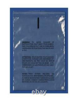 Big Clear Resealable Plastic Bags Self Adhesive Suffocation Warning 22x24 1000
