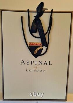 Brand New Aspinal Of London Perspex Trunk Box Bag