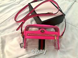 Brand New Authentic Gucci Ophidia Transparent Bag