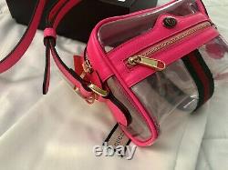 Brand New Authentic Gucci Ophidia Transparent Bag