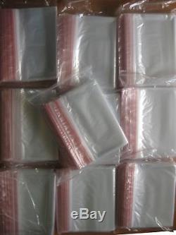 Bulk Zip Lock Plastic Bags x1000 A4 Large 33cmx23cm Clear Resealable Ziplock