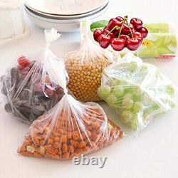 Butcher Counter Freezer Bags HDPE Polythene Pinch Food Storage Bag All Sizes