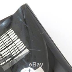 CHANEL Window PlatChain Shoulder Bag Plastics Clear Black Free Shipping Used