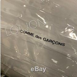 COMME DES GARCONS GOOD DESIGN SHOP Clear PVC Shopper Tote Bag DEADSTOCK RARE CDG