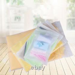 CPE Plastic Soft Seal Bags Clear Matte Jewelry Clothing Packing Pouch