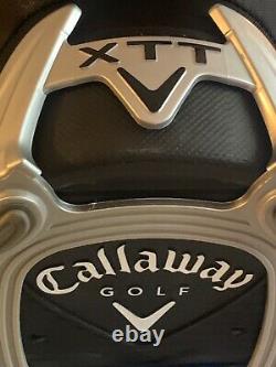 Callaway Xtt Golf Stand Bag Celebrity Pro-am Blk/red/wht With Cover Exc. Clean