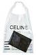 Celine Clear Plastic Shopping Bag With Clutch Pouch Black Japan Ginza 2018