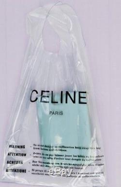 Celine Plastic Clear Bag ONLY Philo SS18 LIMITED EDITION RARE