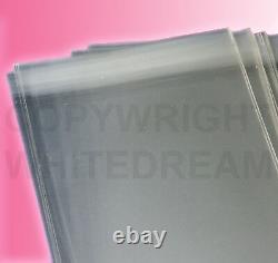 Cello Bags Clear Plastic Display Greeting Card Cellophane Peel & Seal 8 Sizes