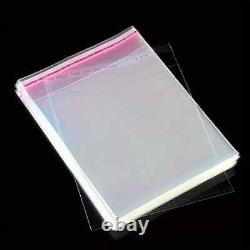 Cellophane Clear Cello Bags Display Garment Self Adhesive Peel&seal Plastic