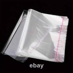 Cellophane Clear Cello Bags Display Garment Self Adhesive Peel&seal Plastic