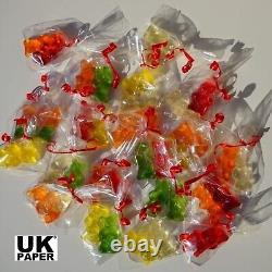 Cellophane Gift Plastic Bags Pack Large Medium Small for Cookies Sweets Presents