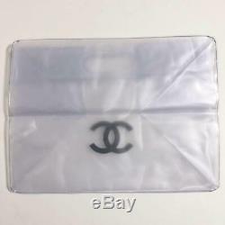 Chanel Plastic Bag Clear Handbag Rare