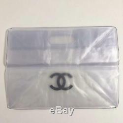 Chanel Plastic Bag Clear Handbag Rare