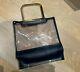 Charlotte Olympia Clear Plastic Pvc Leather Handbag Top Handle Bag Shopper Tote