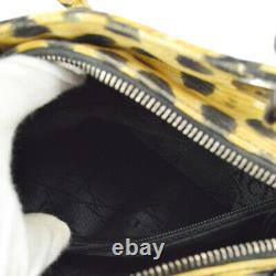 Christian Dior Lady Dior Cheater 2way Hand Bag MA1928 Beige Black AK38428h